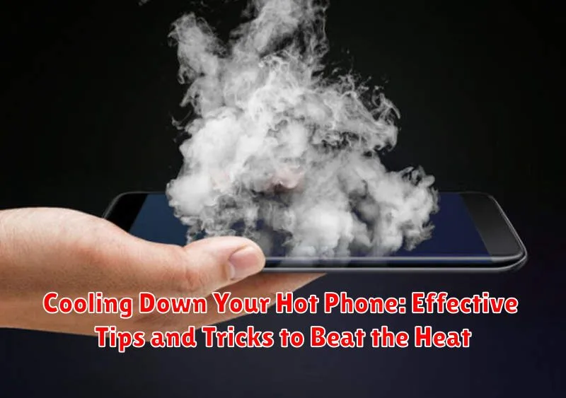 Cooling Down Your Hot Phone: Effective Tips and Tricks to Beat the Heat