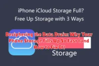 Deciphering the Data Drain: Why Your Phone Storage Fills Up So Fast (and How to Fix It) Deciphering the Data Drain: Why Your Phone Storage Fills Up So Fast (and How to Fix It)