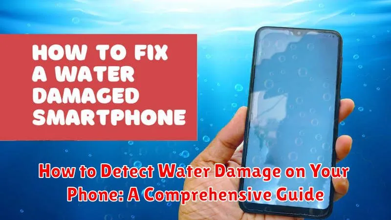 How to Detect Water Damage on Your Phone: A Comprehensive Guide