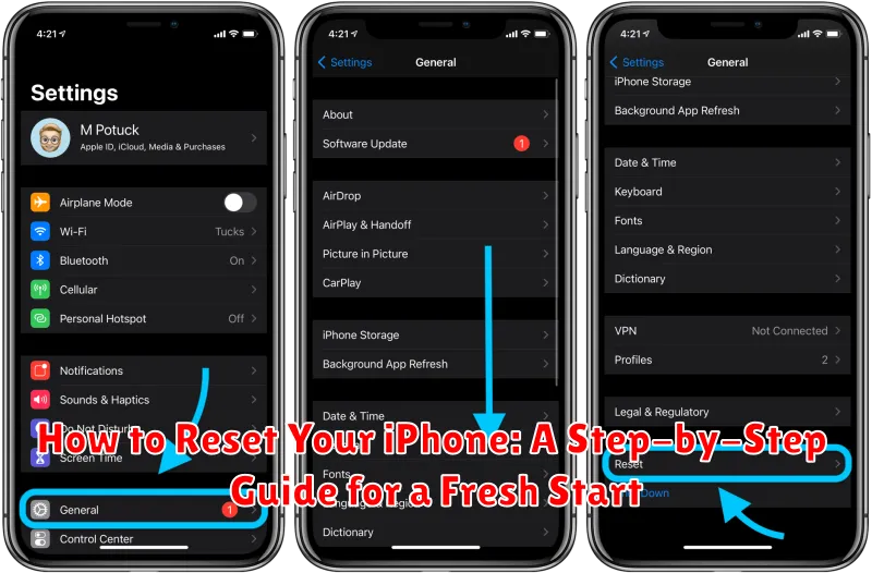 How to Reset Your iPhone: A Step-by-Step Guide for a Fresh Start