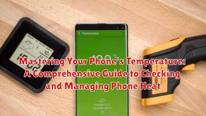 Mastering Your Phone's Temperature: A Comprehensive Guide to Checking and Managing Phone Heat