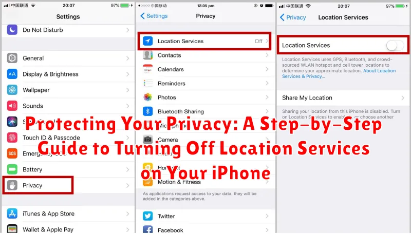 Protecting Your Privacy: A Step-by-Step Guide to Turning Off Location Services on Your iPhone