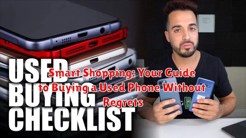 Smart Shopping: Your Guide to Buying a Used Phone Without Regrets